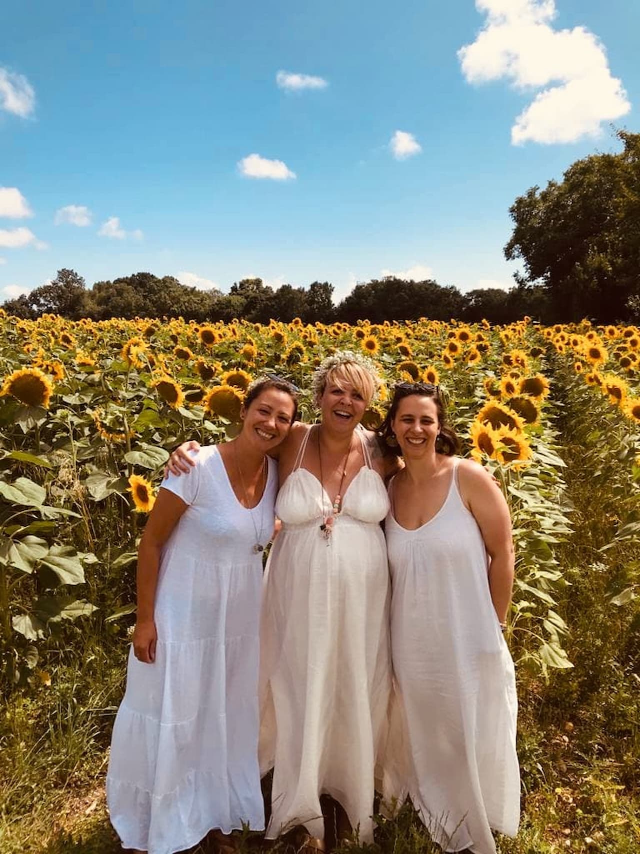 Doulas et future maman lors de son Blessing way à Bordeaux